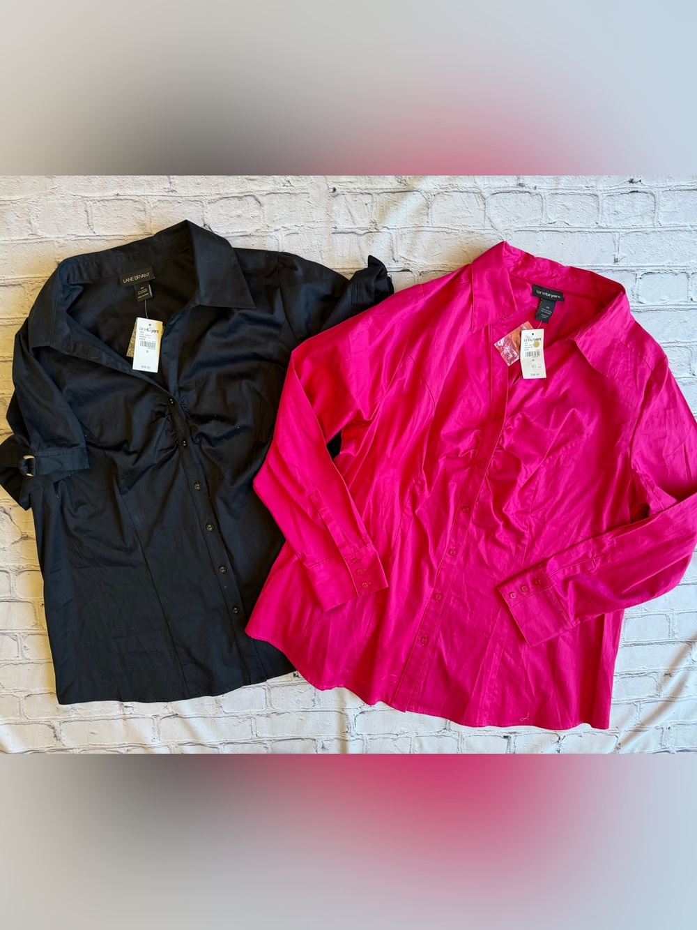 Lane Bryant Lots Of 2 Blouses Brand New With Tag Size 20 Work Office Career